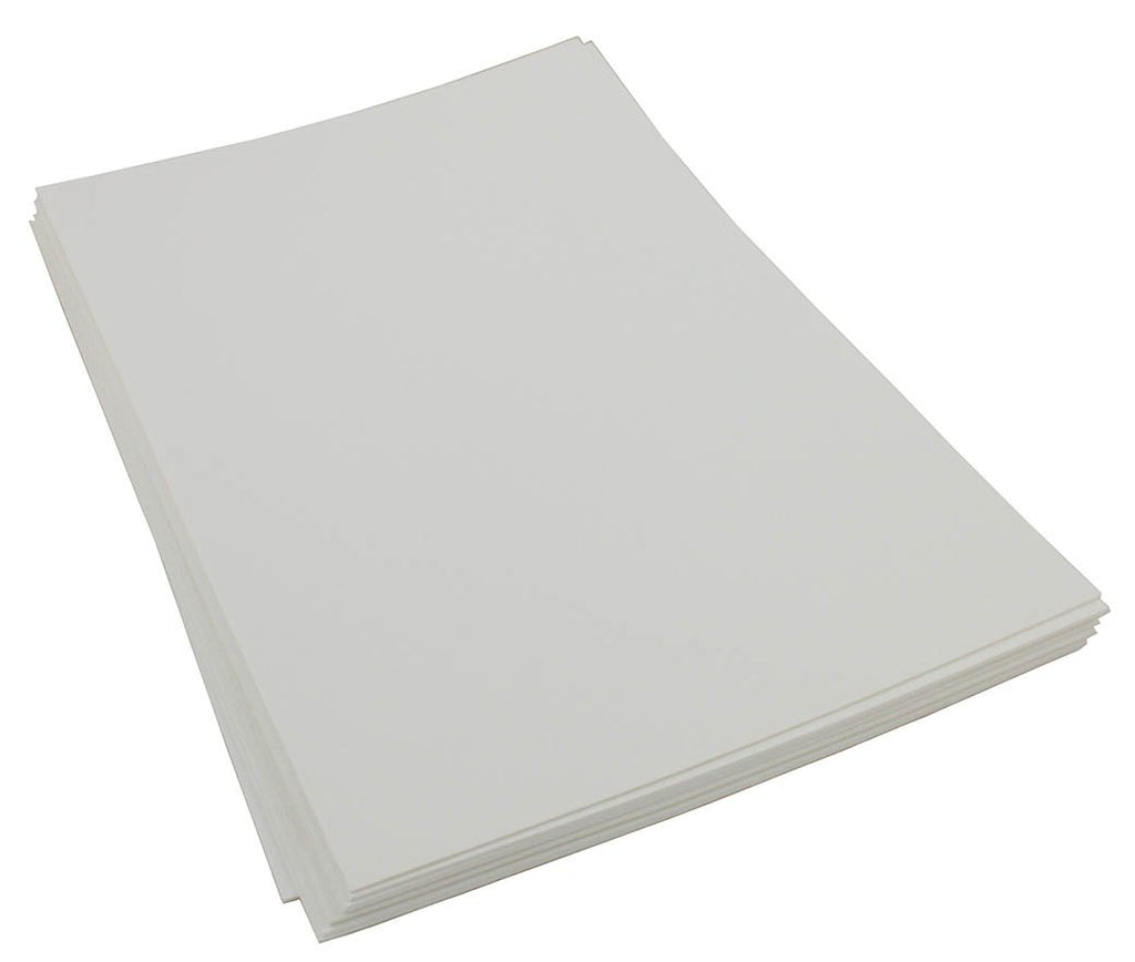 CORFLUTE SHEETS - WHITE - SIZE: 455MM x 610MM - 5MM THICK (Each