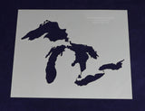 Great Lakes Stencil-Mylar 14 Mil 12 x 15 Inches