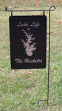 Metal Garden Flags - Custom Engraved! 12 x 18 Inches