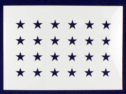 50 Stars Stencil - 4th of July Stencils, Star Template, American Flag,  Painting Stencil, Large Star Stencil