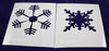 Large Snowflake 2 Piece Stencil Set 14 Mil 8 X 10 Painting